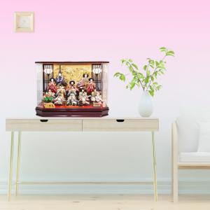 雛人形 久月 十五人 アクリルケース 6761...の詳細画像1