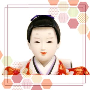 雛人形 久月 よろこび雛 二人 コンパクト 親...の詳細画像2