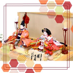 雛人形 久月 幅45cmのコンパクト収納飾り ...の詳細画像1