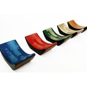 川連塗り漆器　漆工房 摂津「箸置き（5セット）」秋田　湯沢