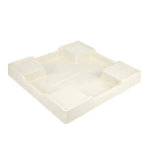 スタンダードパン 穴無 トレイタイプ アイボリーホワイト