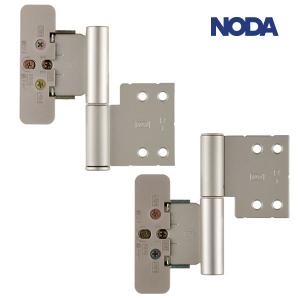 ノダ ビノイエ 旗丁番シルバー 開きドア用 扉1枚分(２カ所用)