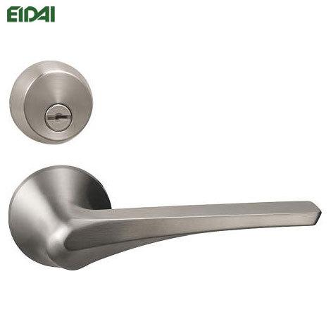 永大産業 レバーハンドル[11SM型・シリンダー錠・シルバー色] 丸座一体型デザイン &lt;br&gt;オプシ...