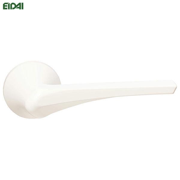永大産業 レバーハンドル[11WM型・空錠・ホワイト色] 丸座一体型デザイン &lt;br&gt;オプション 部...