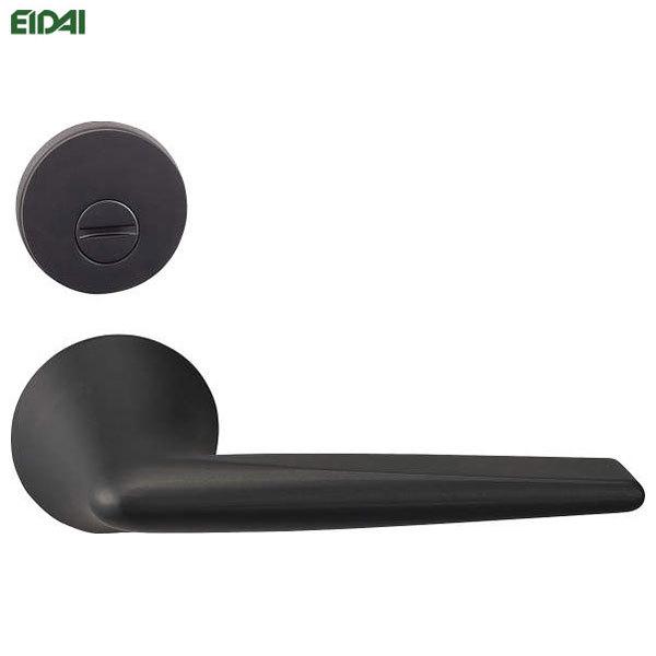 永大産業 レバーハンドル[12BM型・間仕切錠・ブラック色] 丸座一体型デザイン &lt;br&gt;オプション...