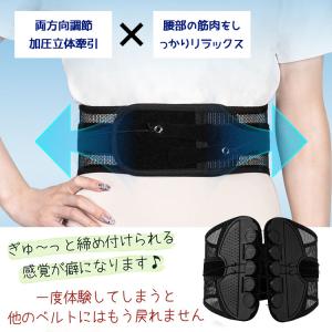ガードナーベルト 腰サポーター 骨盤ベルト 骨...の詳細画像3