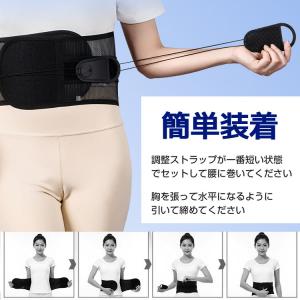 ガードナーベルト 腰サポーター 骨盤ベルト 骨...の詳細画像4