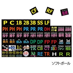 ラインナップボード用守備マグネット 選べる野球...の詳細画像3