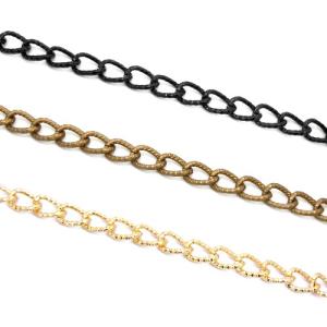 10mm幅・アルミチェーン（アラメ喜平） 1ｍ単位の計り売り｜ouioui-jc2
