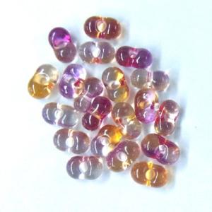チェコビーズ ファルファーレ シードビーズ ガラス ハンドメイド アクセサリー （大・3.2×6.5...