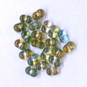 チェコビーズ ファルファーレ シードビーズ ガラス ハンドメイド アクセサリー （大・3.2×6.5...