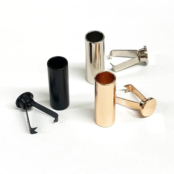 アグレット コードエンド 21×7ｍｍ 2セット入 紐止め クラフト キャップ 留め具 先端金具