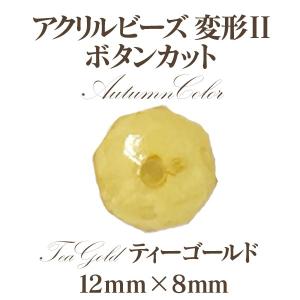 アクリルビーズ 変型2オータム(12mm×8m...の詳細画像1