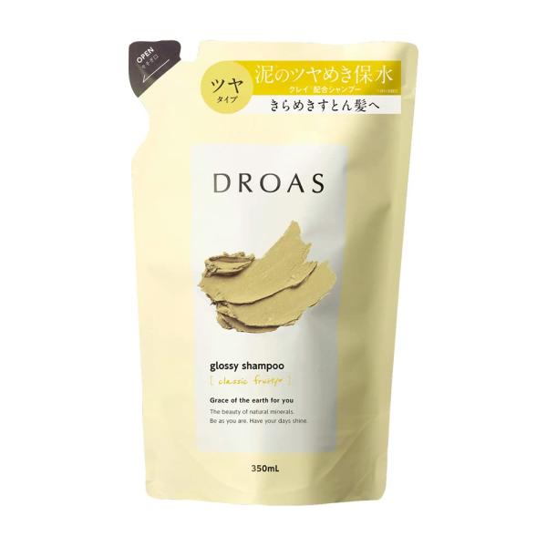 DROAS(ドロアス) グロッシーシャンプー 詰め替え 350ml クラシックフルーティの香り ダメ...