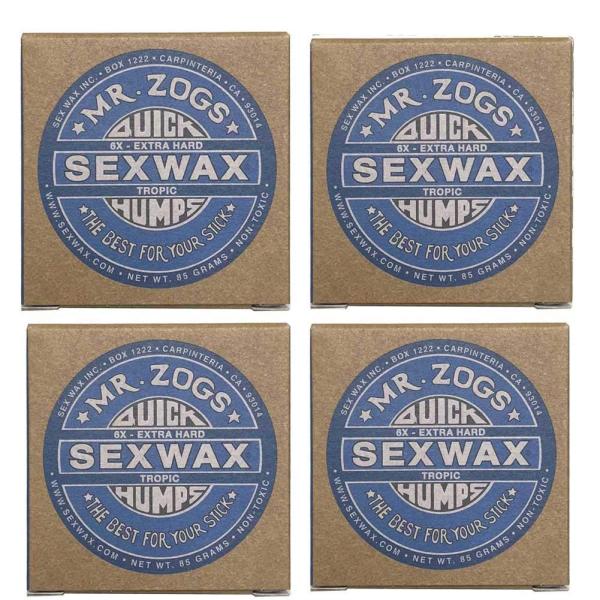 4個セットSEX WAX セックスワックス サーフワックス/サーフボードワックス サーフボード滑り止...