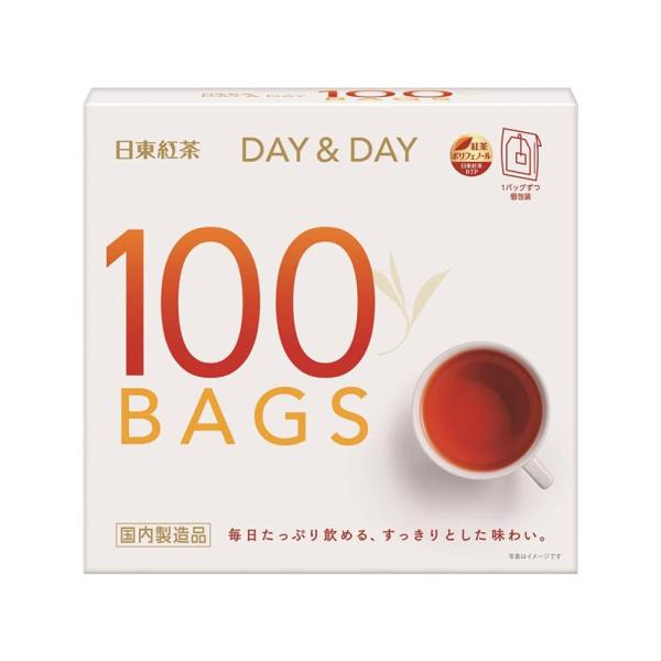 日東紅茶 DAY&amp;DAY ティーバッグ 100袋入り