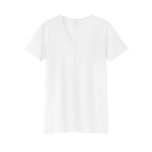 ユニクロ メンズ エアリズム Vネック T 半袖 Tシャツ 肌着 インナー 接触冷感 ストレッチ素材 ブイネック 男性 ブランド ギフト プ｜oukazune