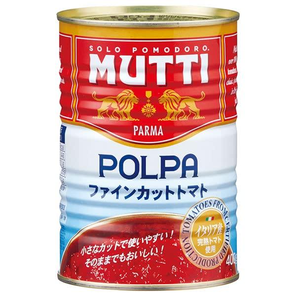 ムッティ MUTTI ファインカットトマト 400g缶×12個入