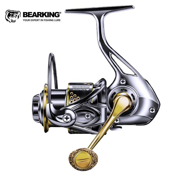 BEARKING スピニングリール ALPHA 2500-3508  ダブルスプール選択可能 アルミ...