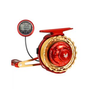 筏リール セット 黒王(右ハンドル) + 筏用糸(選べる1.5号〜3号)100m