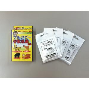 害獣忌避用品 ウルフピー4袋入り 動物除け オ...の詳細画像1