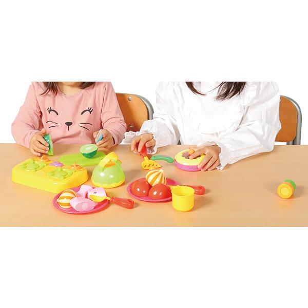 とんとんジュージュー おりょうりセット キッチン おままごと 料理 おもちゃ こども 玩具 女の子 ...