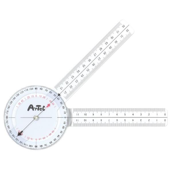 ゴニオメーター 360 分度器 センチ表記 測定 計測 医療 介護 学校 教育教材 学習 知育 アー...