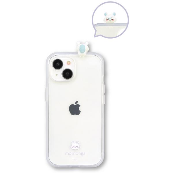 ちいかわ モモンガ IIIIfit Clear iPhone15 / 14 / 13 対応 クリアケ...
