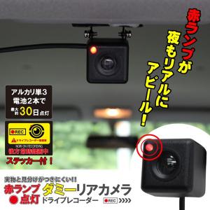 ダミーリアカメラ ドライブレコーダー あおり運転防止 DLSXT19133 送料無料