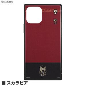 Disney ディズニー ツイステッドワンダーランド iPhone12/12 Pro スクエアガラスケース(スカラビア)DN-772D｜oupace