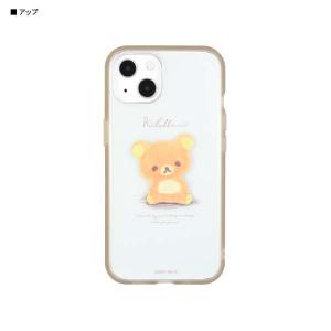 リラックマ IIIIfit Clear iPhone13対応ケース スマホカバーGRC-274A