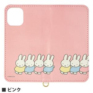 ミッフィー iPhone12 mini対応フリップカバー手帳型ケース(ピンク)MF-110PK 送料無料