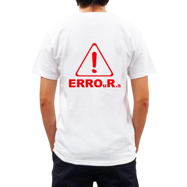 Tシャツ 洋服 半袖 カットソー トップス メンズ レディース カジュアル エラー ERROR アイ...