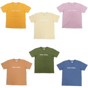 BANKS バンクス メンズ レディース ユニセックス 半袖Tシャツ カットソー トップス オーガニックコットン LABEL TEE 6色｜our-s