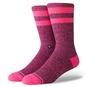 STANCE SOCKS MENS 靴下 スタンス ハイソックス メンズ スケート JOVEN SOCKS PINK BLACK ピンク｜our-s