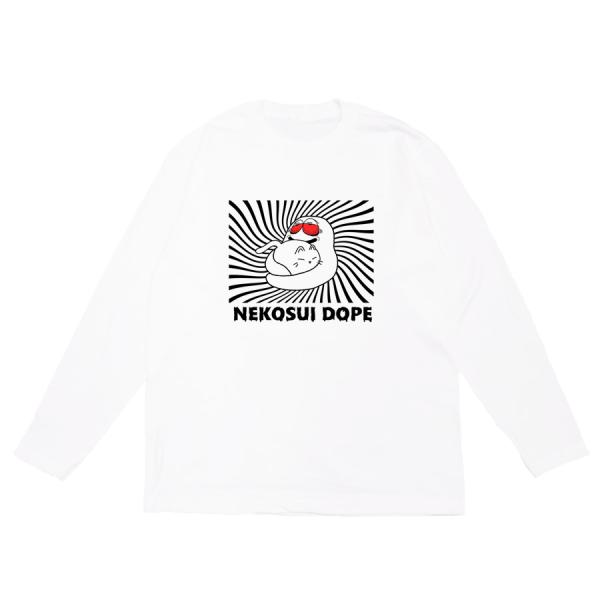 長袖 Tシャツ 洋服 カットソー トップス メンズ レディース 猫 ネコ CAT ワンポイント かわ...