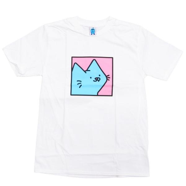 LEON レオン KARSSEN BOX CAT TEE 半袖Tシャツ カットソー トップス メンズ...