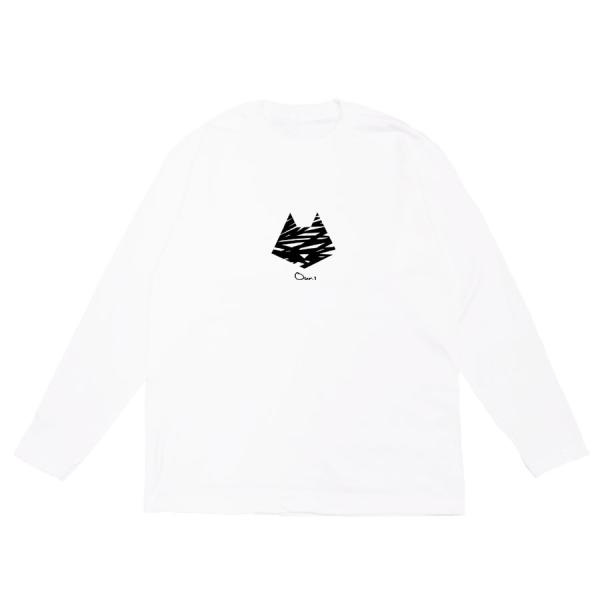 長袖 Tシャツ 洋服 カットソー トップス メンズ レディース 猫 ネコ CAT ワンポイント シル...