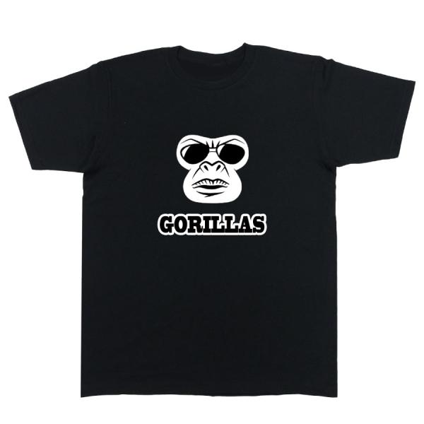 Tシャツ 洋服 半袖 カットソー トップス メンズ レディース ゴリラ 動物 アニマル GORILL...