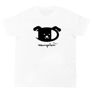 Tシャツ 半袖 送料無料 カットソー トップス メンズ レディース ユニセックス 犬 イヌ DOG ワンポイント ワンピオン ホワイト 白｜our-s