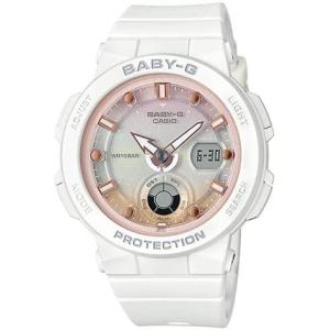 CASIO カシオ Baby-G レディース BGA-250-7A2 ホワイト 海外モデル 腕時計 並行輸入品｜ousamahakuraikan