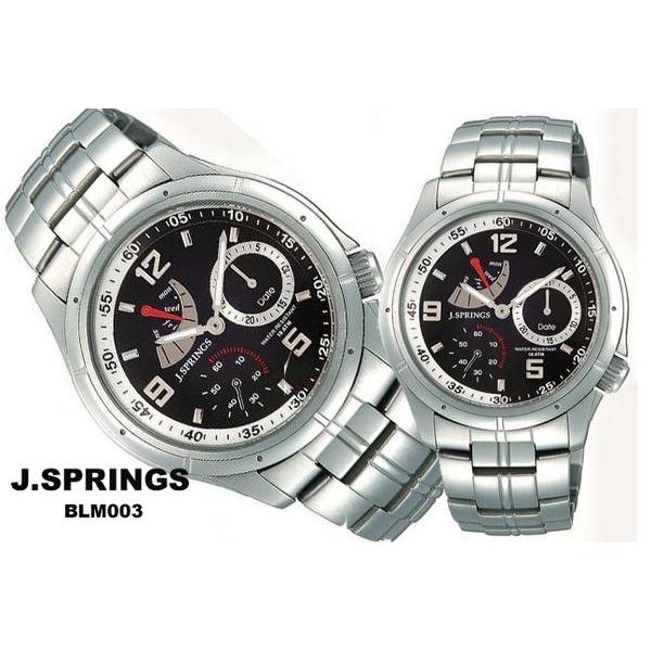 『王様』J.SPRINGS　マルチカレンダー ブラック文字盤/BLM003