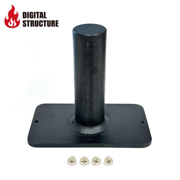 デジタルストラクチャー RAMマウントタフクロー取付アダプター DSバウデッキ用 レンタルボート バ...