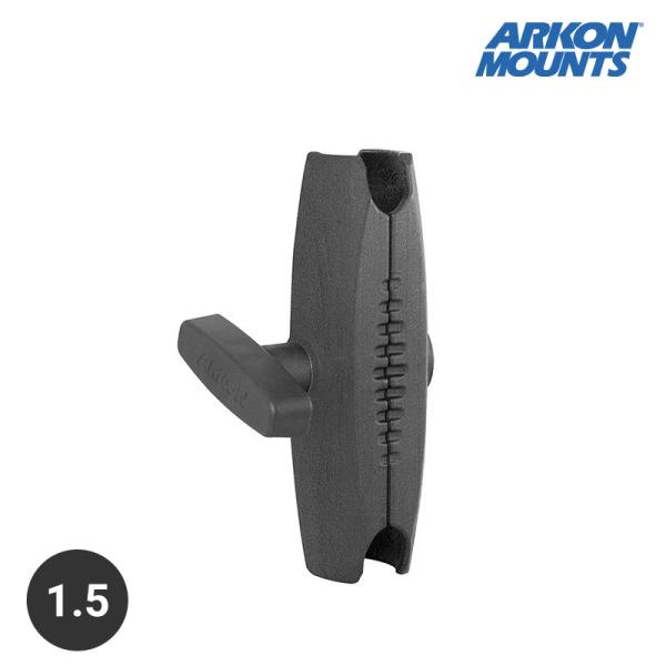 魚探マウント 1.5インチボール ミディアムアーム プラ製 ダブルソケット Arkon Mounts...