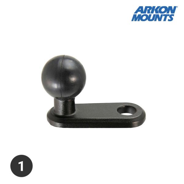 Arkon Mounts 1インチボール ミラーフレームベース 11mm穴 バイク アーコンマウント