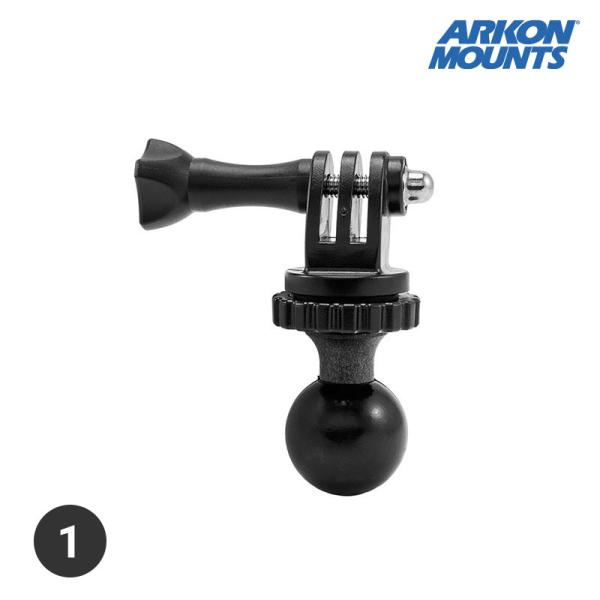 Arkon Mounts 1インチボール GoProアダプター アクションカメラ アーコンマウント