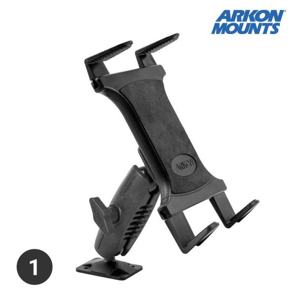 Arkon Mounts タブレットマウント ドリルベース iPadホルダー 7〜18.4インチ対応...