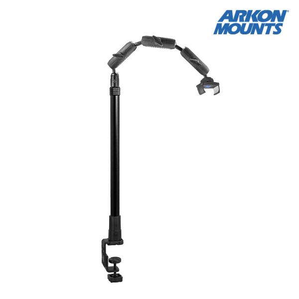 Arkon Mounts プロスタンド スマホスタンド 卓上 クランプ式 角度自由自在 コの字クラン...