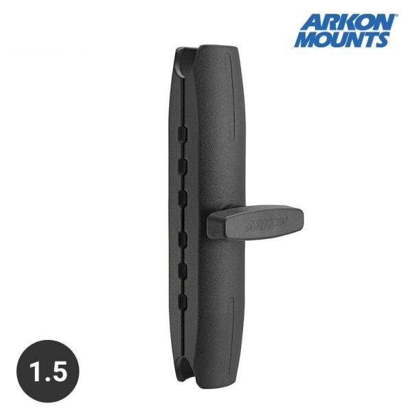 魚探マウント 1.5インチボール ロングアーム アルミ製 ダブルソケット Arkon Mounts ...