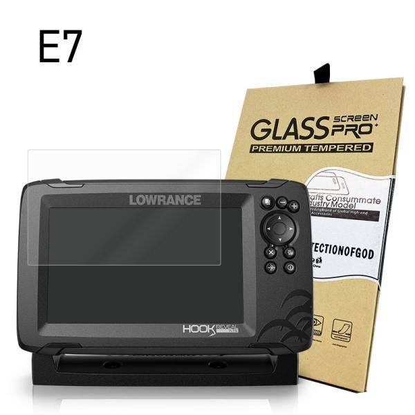 ネコポス対応 ブレイクガード ガラスフィルム E7 HOOK REVEAL 7 / HDS-7 Ca...